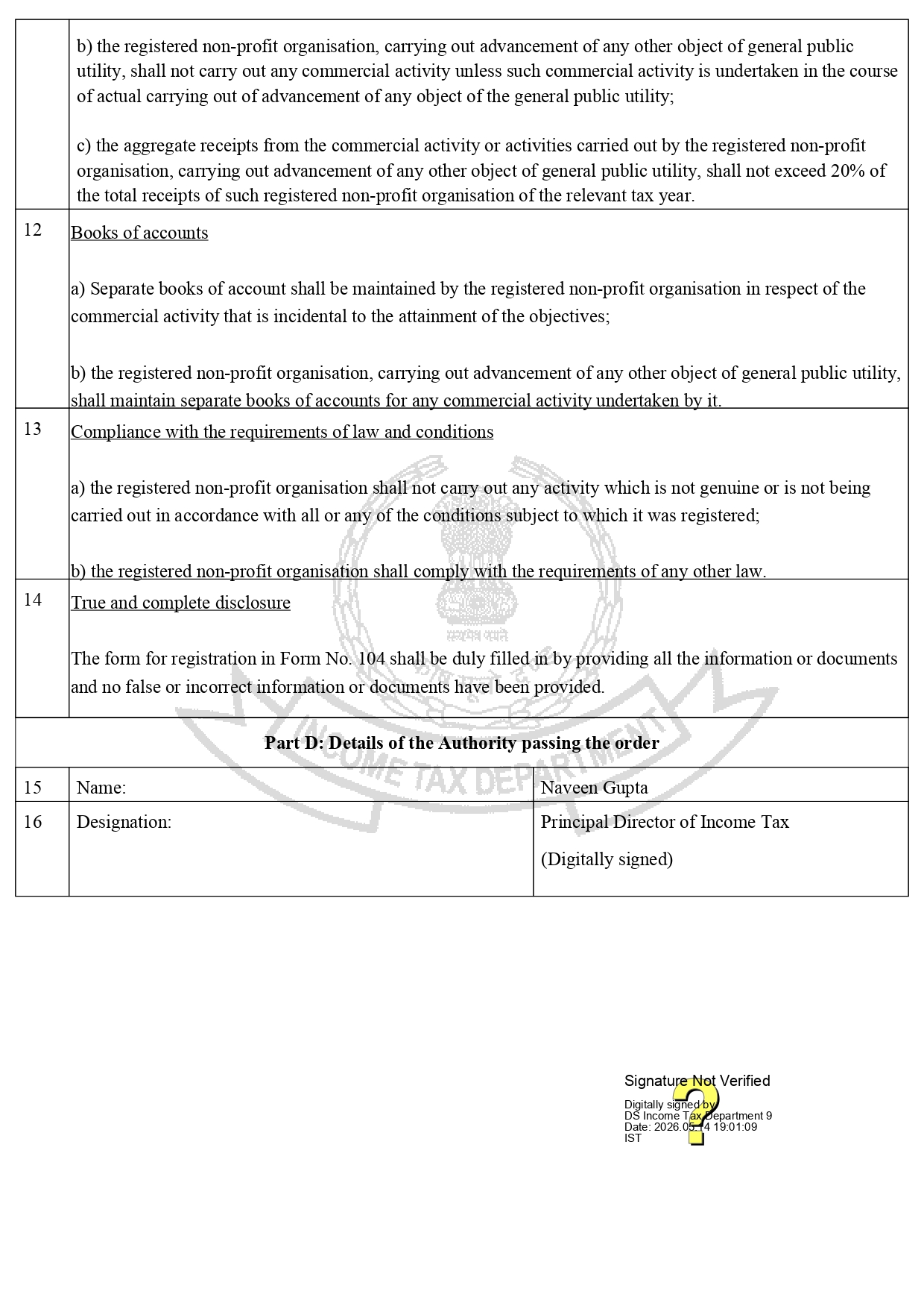 12A Certificate Part2